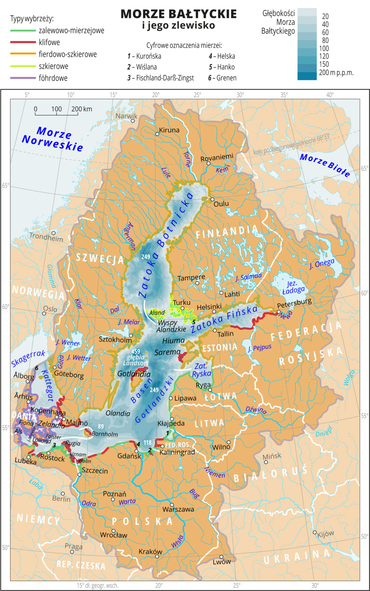 Morze Baltyckie Notatki Geografia